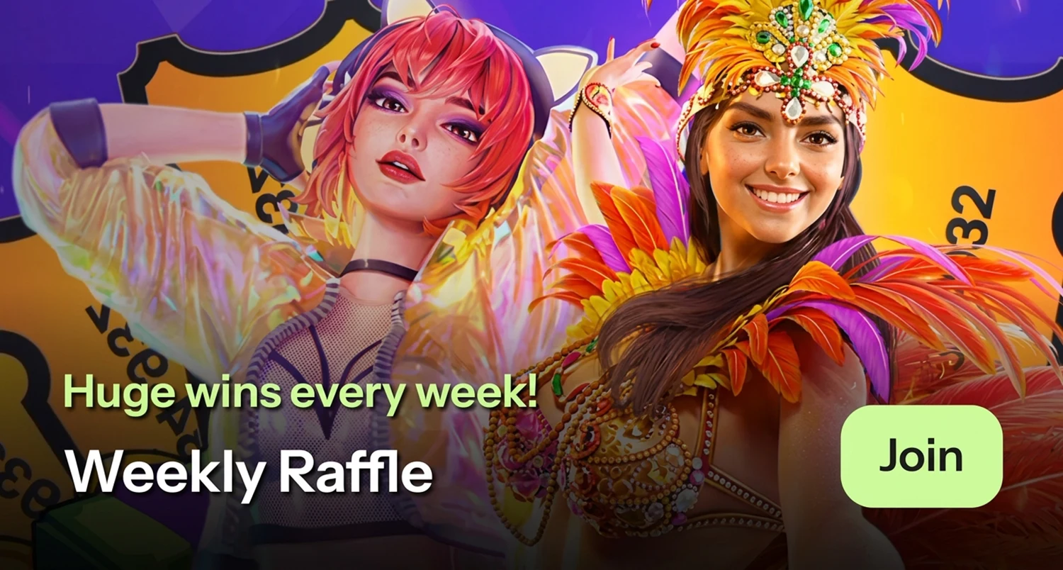 Weekly Raffle on Mobile